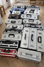 20x partij Aluminium Koffers/ Flightcases Opslag Gereedschap, Ophalen of Verzenden, Overige instrumenten