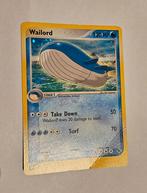 Wailord 14/109 Pokemon Kaart - Holo Rare, Ophalen of Verzenden, Gebruikt, Losse kaart, Foil