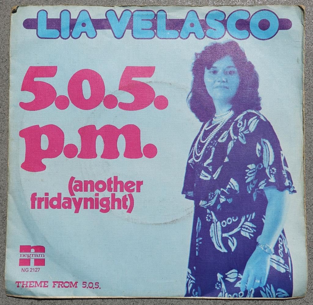 lia velasco - 5.0.5. p.m., Ophalen of Verzenden, Zo goed als nieuw, 7 inch, Single