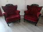 2 prachtige fauteuils, Ophalen, Klassiek, 75 tot 100 cm, Zo goed als nieuw