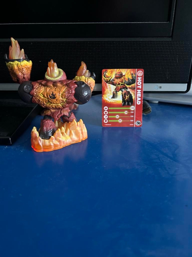 Skylanders Giants Hot Head met kaartje, Ophalen of Verzenden, Zo goed als nieuw