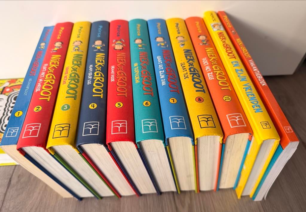 Niek de Groot/Lincoln Pierce 11 boeken, Ophalen of Verzenden, Gelezen, Fictie algemeen