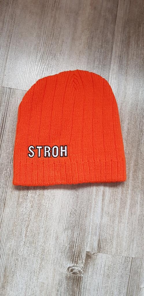 Nieuw deze oranje muts van Stroh rum, Nieuw, Overige maten, Ophalen of Verzenden, Stroh