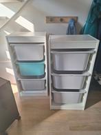 IKEA Trofast opbergkasten met bakken (2 stuks), Ophalen, Gebruikt, Kast