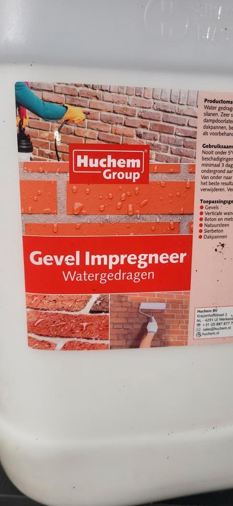 Huchem Gevelimpregneer Watergedragen - Bescherm uw gevel, Doe-het-zelf en Verbouw, Verf, Beits en Lak, Ophalen of Verzenden