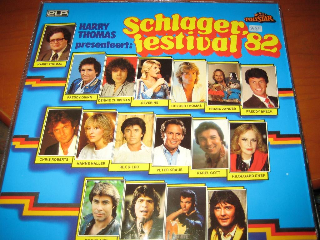 2 LPs, Schlager Festival ´82, Ophalen of Verzenden, Zo goed als nieuw, 12 inch