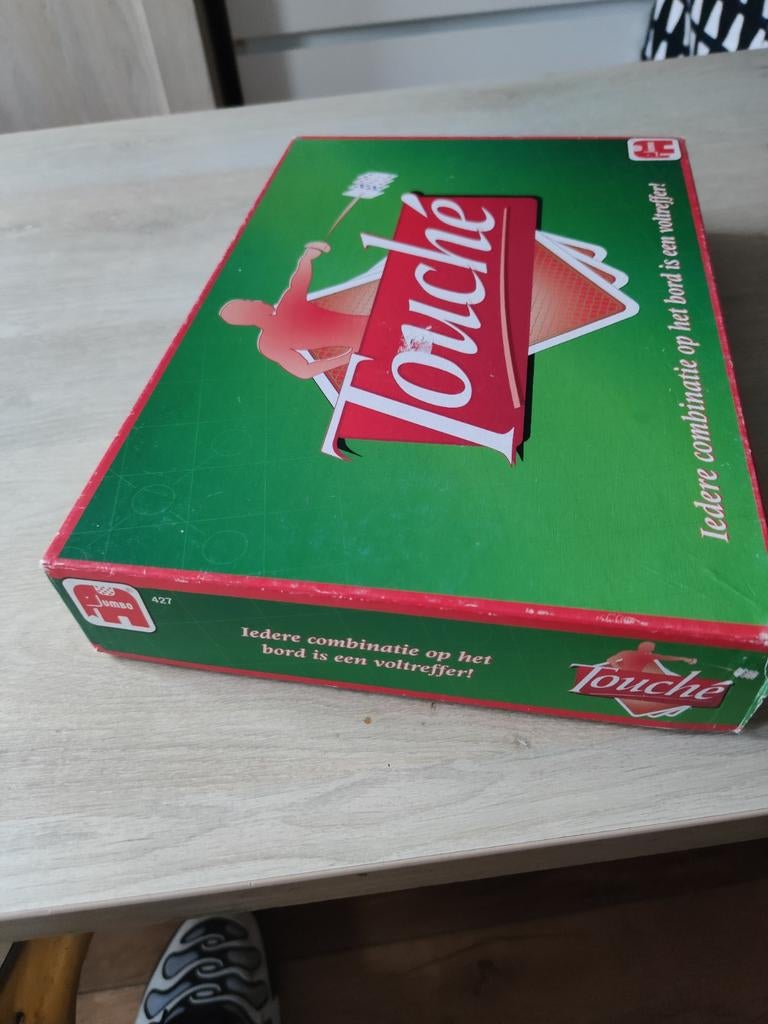 Touche bordspel van Jumbo - Compleet en in goede staat, Hobby en Vrije tijd, Gezelschapsspellen | Bordspellen, Ophalen of Verzenden