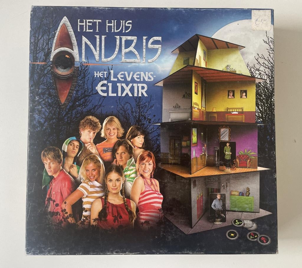 Spel Het Huis Anubis - Het levenselixir, Hobby en Vrije tijd, Gezelschapsspellen | Bordspellen, Ophalen of Verzenden, Zo goed als nieuw