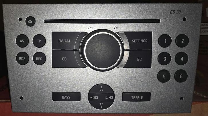 Opel CD 30 Autoradio - Origineel en Functioneel, Auto diversen, Autoradio's, Gebruikt, Ophalen