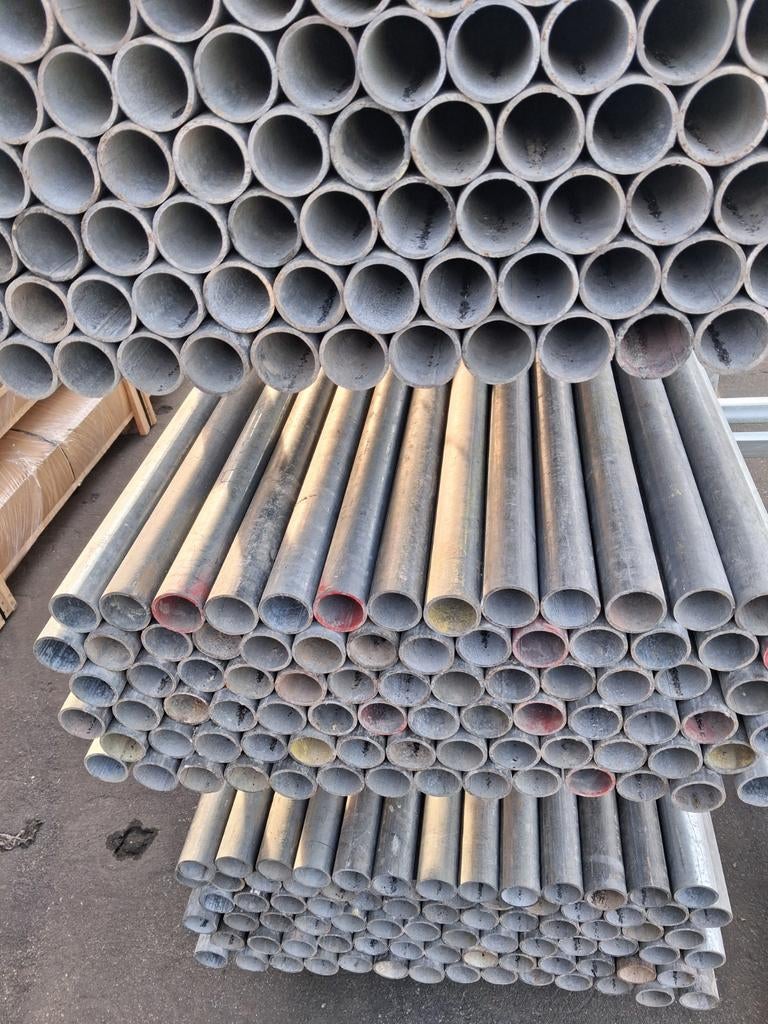 Steigerklemmen steigerbuizen, Tuin en Terras, Tuinhekken en Hekwerk, Ophalen, IJzer