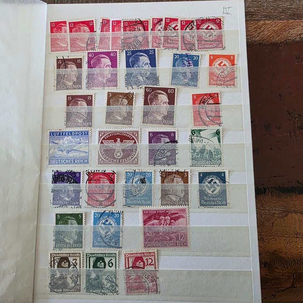 Opruimkavel IV Duitse Rijk postzegels, Ophalen of Verzenden