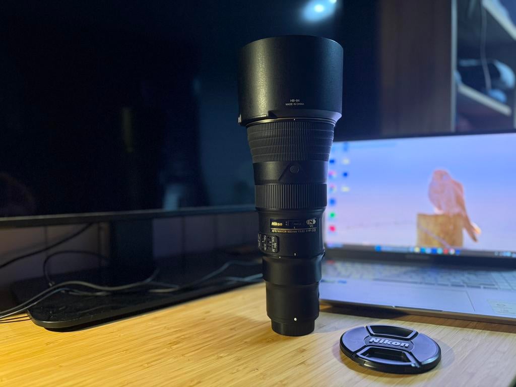 Nikon 500mm 5.6 pf prime lens. Nikkor camera, Audio, Tv en Foto, Fotografie | Lenzen en Objectieven, Ophalen of Verzenden, Zo goed als nieuw