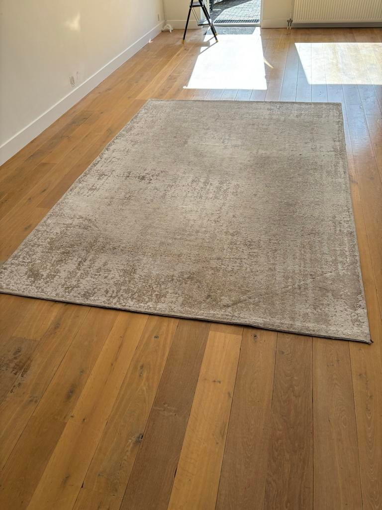 Vloerkleed / buitenkleed voor veranda - Grijs, 190x280 cm, Huis en Inrichting, Ophalen, Gebruikt, 150 tot 200 cm, 200 cm of meer