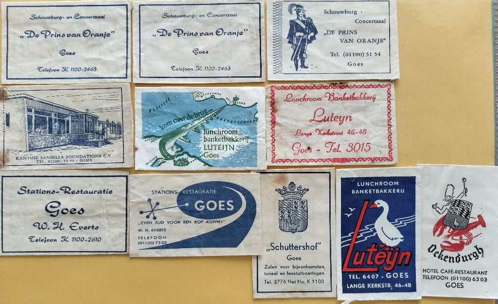 Goes 151, Verzamelen, Suikerzakjes, Verzenden