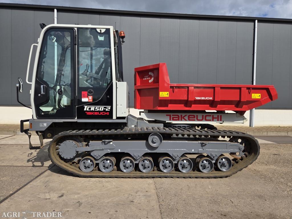 Takeuchi TCR50 rupsdumper, Zakelijke goederen, Machines en Bouw | Kranen en Graafmachines, -, Dumper, Niet opgegeven, Ophalen of Verzenden