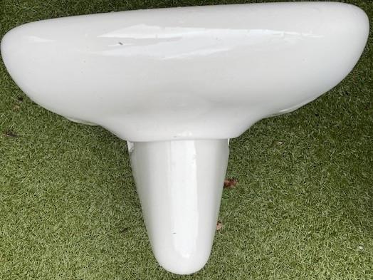 Sphinx vrijhangende wastafel kleur with-of, Doe-het-zelf en Verbouw, Sanitair, Ophalen, Gebruikt, Koper, Wastafel