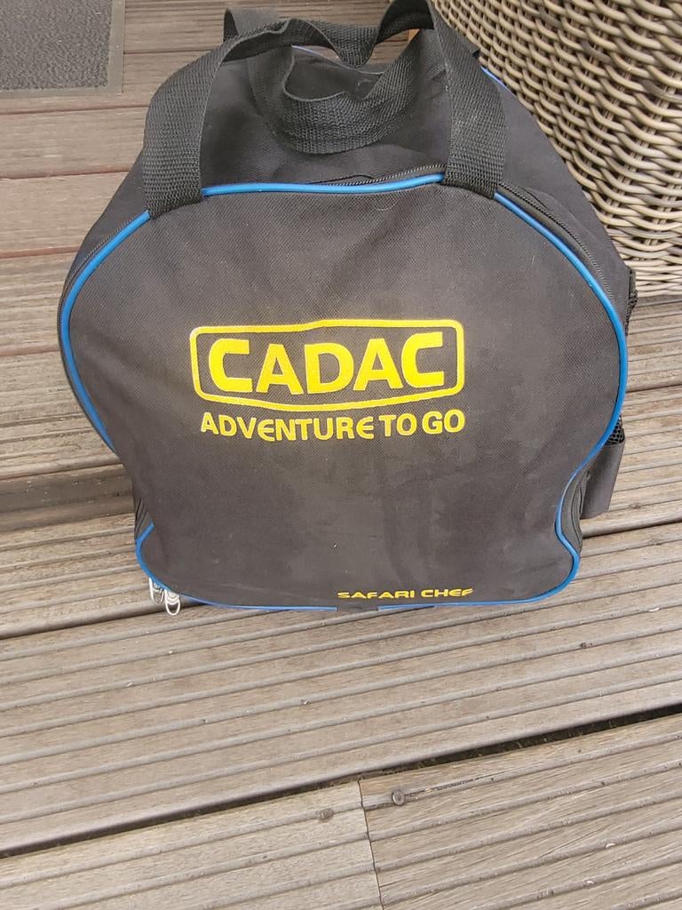 Cadac Safari Chef 2 gasbarbecue met diverse accessoires, Tuin en Terras, Gasbarbecues, Ophalen of Verzenden, Gebruikt, Cadac