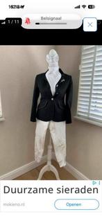 134 140 Dressuur kinder paardrij kleding  9 delig NIEUWSTAAT, Dieren en Toebehoren, Kinderen, Dressuur, Ophalen of Verzenden, Zo goed als nieuw