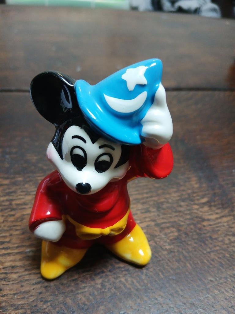 Vintage Disney Mickey Mouse, Ophalen of Verzenden, Mickey Mouse, Zo goed als nieuw, Beeldje of Figuurtje