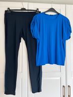 Studio anneloes set stripe broek XL & shirt XXL kobalt/blauw, Blauw, Maat 46/48 (XL) of groter, Ophalen of Verzenden, Zo goed als nieuw