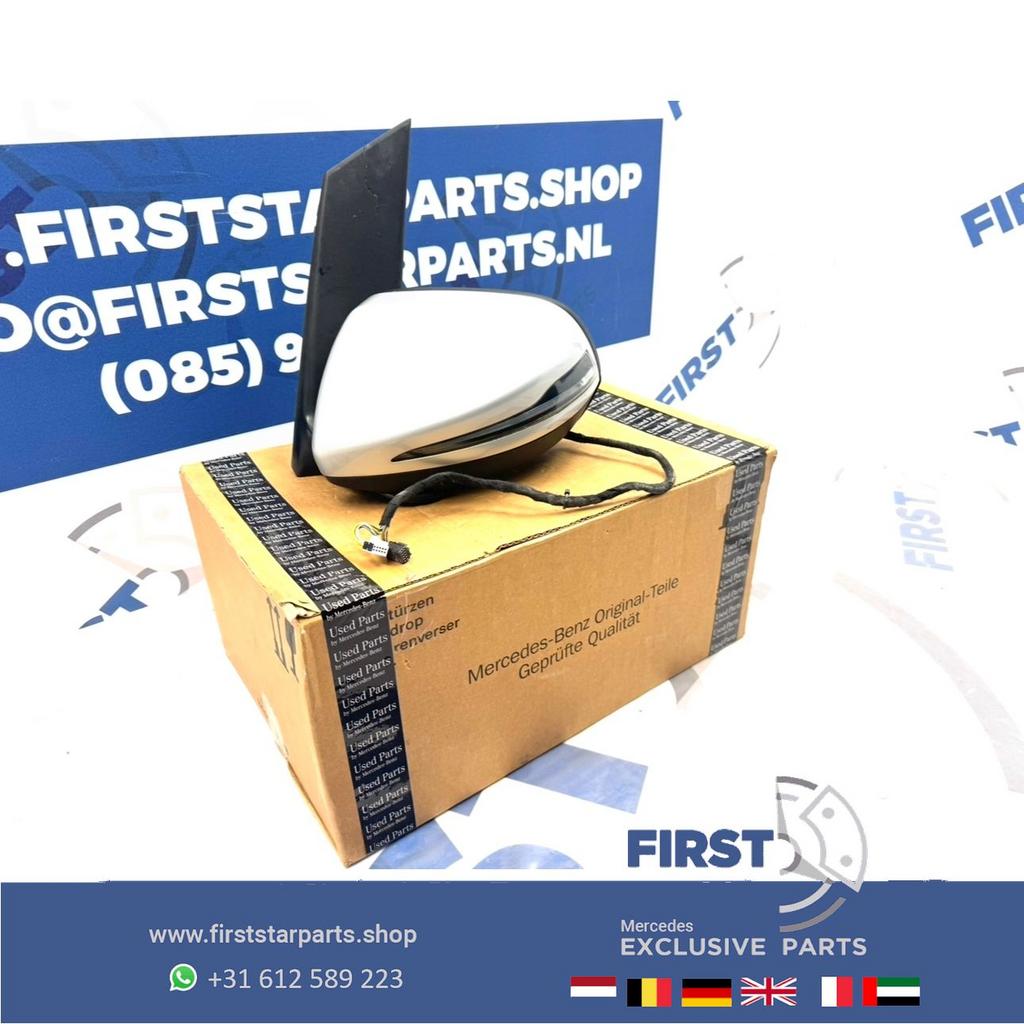 W447 SPIEGEL LINKS Mercedes V Klasse BUITENSPIEGEL DODEHOEK, Gebruikt, -, Ophalen of Verzenden, -