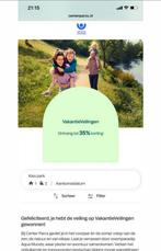 Kortingsvoucher Center Parcs (tot wel) 35%, Tickets en Kaartjes, Kortingen en Cadeaubonnen, Drie personen of meer, Kortingsbon