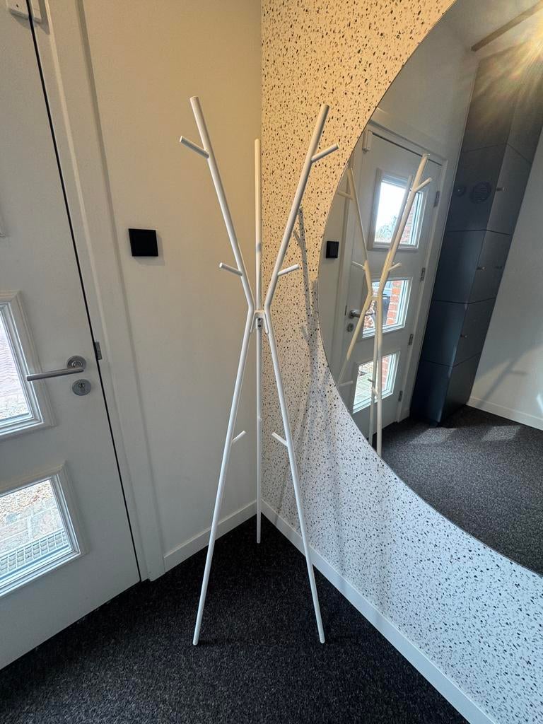 Kapstok Ekrar Ikea vrijstaand wit, Ophalen, Zo goed als nieuw