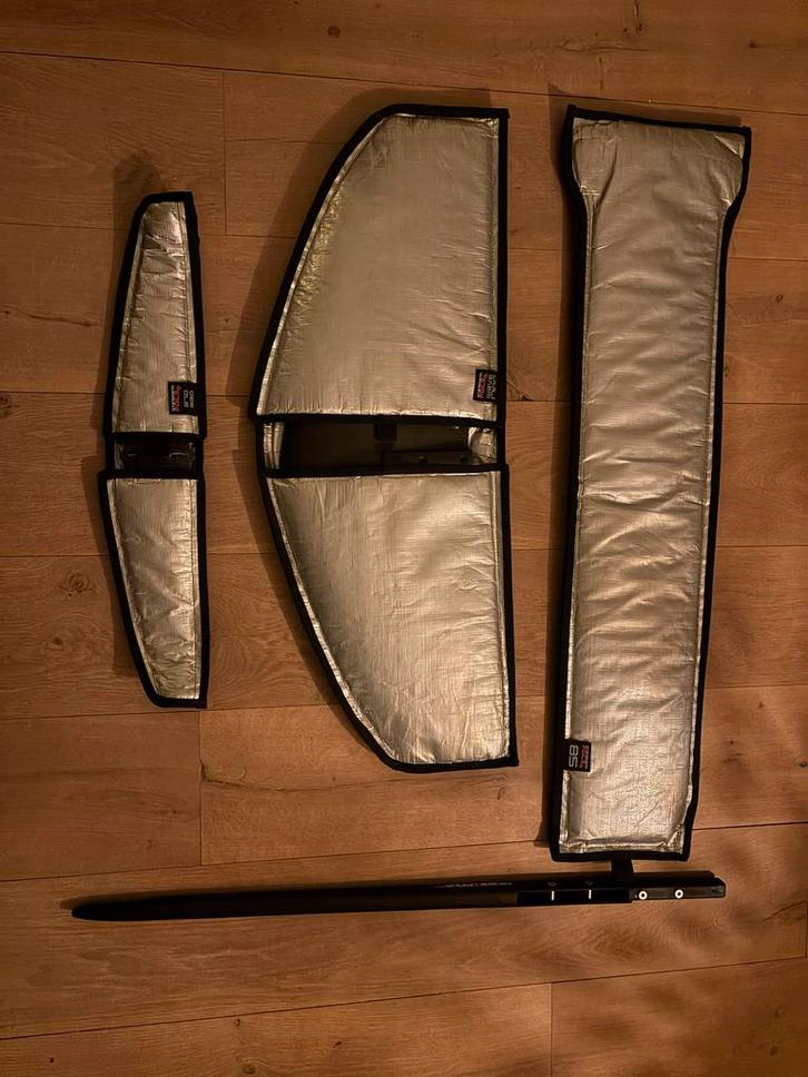 Starboard Supercruiser Foil met Hoes, Watersport en Boten, Windsurfen, Zo goed als nieuw, Plank, Minder dan 250 cm, Met vin(nen)