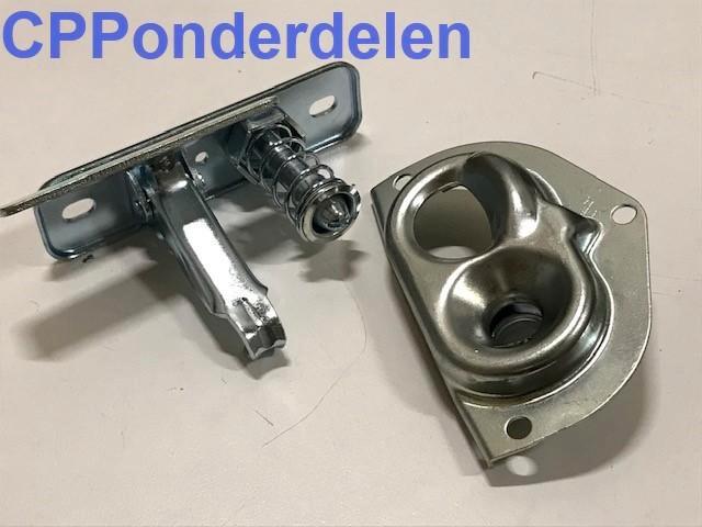 911888 Voorklep vergrendelingsset Porsche 911/912, Auto-onderdelen, Carrosserie en Plaatwerk, Motorkap, Porsche, Voor, Nieuw, Verzenden