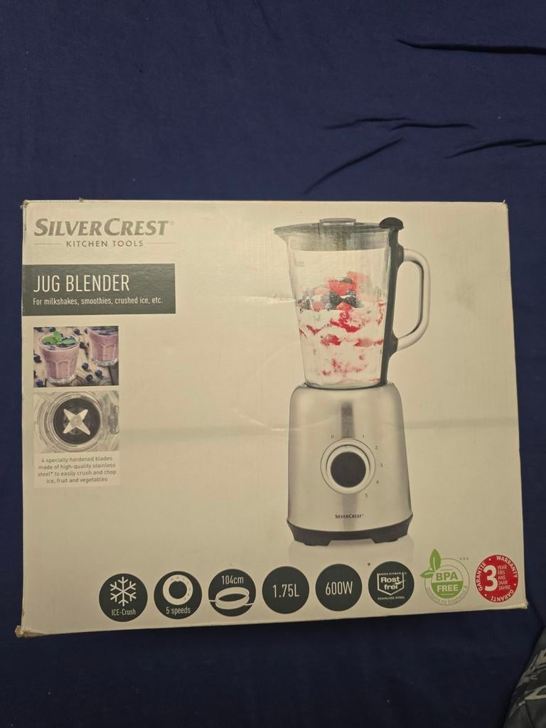 Silvercrest blender - Zo goed als nieuw, Witgoed en Apparatuur, Blenders, Ophalen