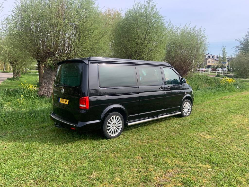VW Caravelle T5 Buscamper met hefdak lange wielbasis, Hefdak, Airbags, Volkswagen, Koelkast