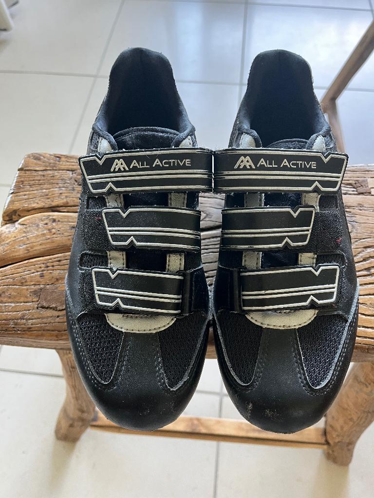 Spinning/racefiets schoenen,  All Active maat 41, Ophalen, Gebruikt, Schoenen