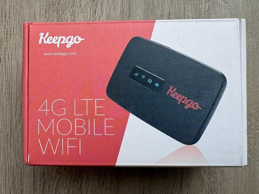 Keepgo 4G MiFi router voor op vakantie of buitenaf, Computers en Software, Ophalen of Verzenden, Zo goed als nieuw