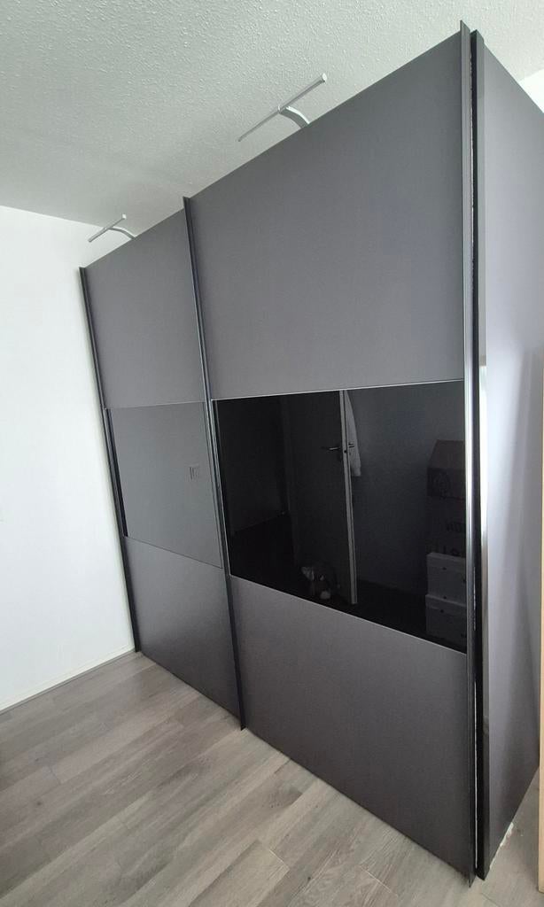 Moderne kledingkast met schuifdeuren (236x250 cm), Ophalen, 200 cm of meer, Met deur(en), 200 cm of meer