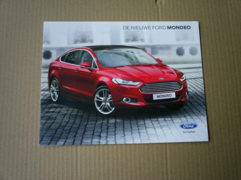 Ford Mondeo De Nieuwe 2014 / 2015 6 pag., Verzenden, Zo goed als nieuw, Ford