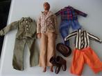 Ken (Barbie) blonde pop met kleertjes en schoenen, Verzenden, Zo goed als nieuw, Pop
