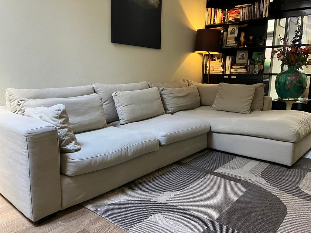 Hoekbank Woonexpress, Ophalen, Gebruikt, Stof, Modern/ibiza stijl