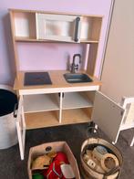 IKEA Houten Kinderkeuken met Accessoires en Loopkar, Ophalen of Verzenden