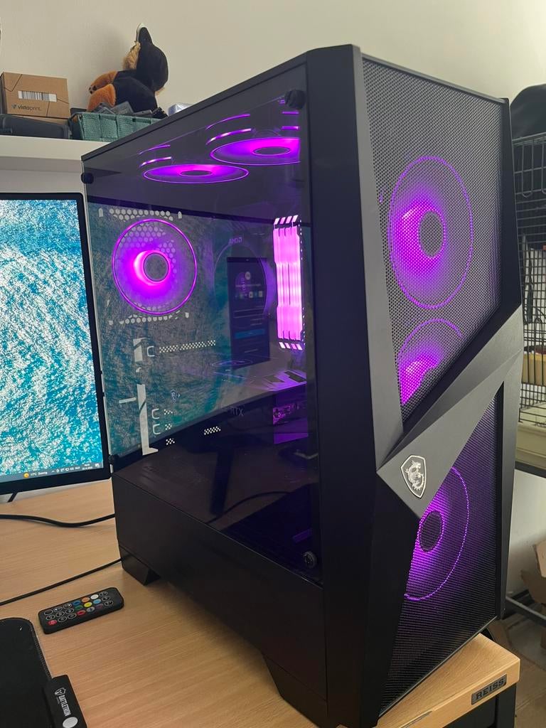 🎮 Gaming PC RTX 3060 12GB | Ryzen 7 5700X|  32GB RAM RGB, Computers en Software, Desktop Pc's, Zo goed als nieuw, 4 Ghz of meer