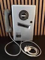 Munttelefoon wandtelefoon PTT Kwartjes Telefoon met Display, Verzenden, Gebruikt, Met draaischijf