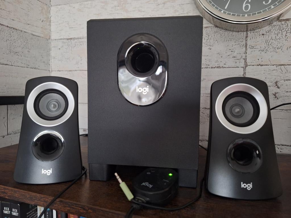 Logitech Z313 speakers, Computers en Software, Pc speakers, Ophalen of Verzenden, Gebruikt, Logitech Z313