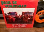 Paul de Vuilnisman - Het Vuil Moet Van De Baan Single, 7 inch, Single, Ophalen of Verzenden, Zo goed als nieuw