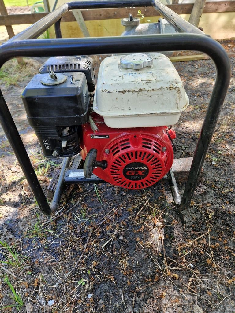 Honda WB 30 XT Waterpomp, Tuin en Terras, Ophalen of Verzenden, Gebruikt, Handmatig, Beregeningspomp