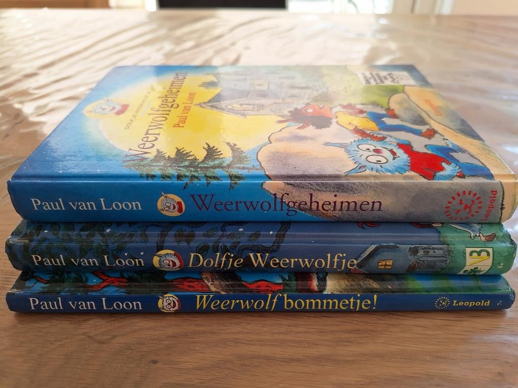 3 weerwolfboekjes van Paul van Loon, Ophalen, Gelezen, Paul van Loon