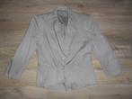 Just B. Grijze Colbert Jasje Met 2 Knopen Maat 40, Kleding | Dames, Maat 38/40 (M), Just B., Ophalen of Verzenden, Zo goed als nieuw
