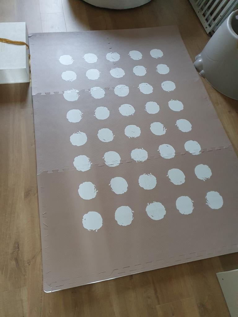 Puck speelmat - Dots (stippen) - kinderspeelmat, Ophalen, Gebruikt