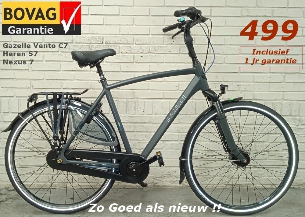 Zgan Gazelle - Batavus fietsen mét 1 jr volledige garantie