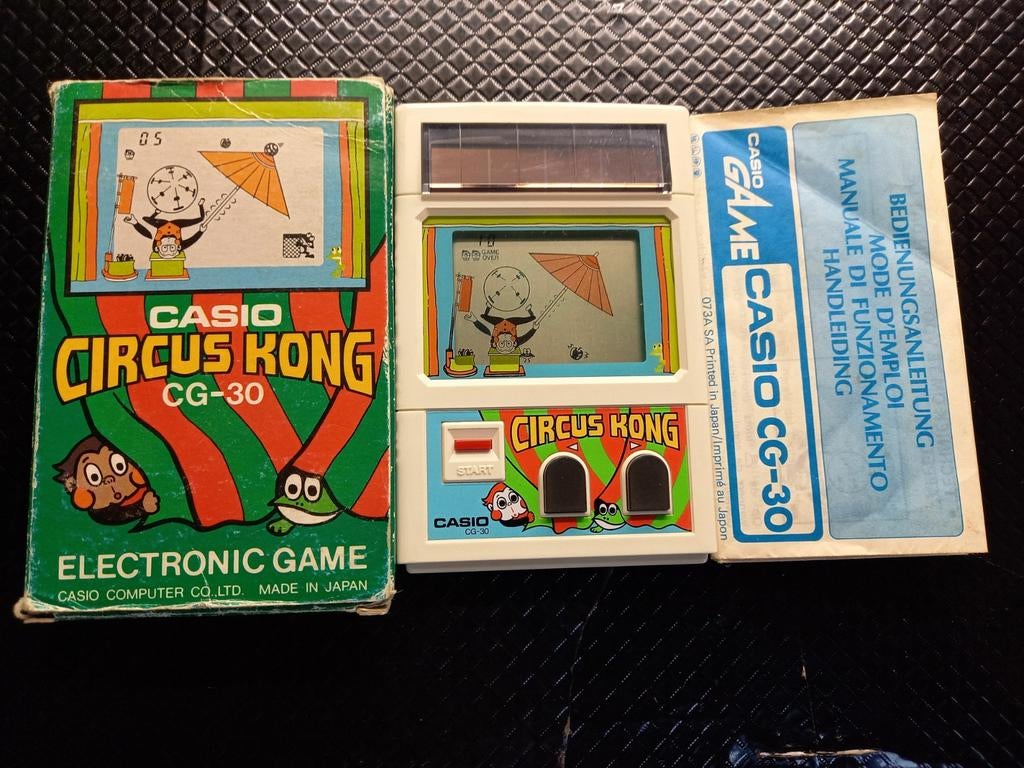 Casio CG-30 Circus Kong handheld game, Ophalen of Verzenden