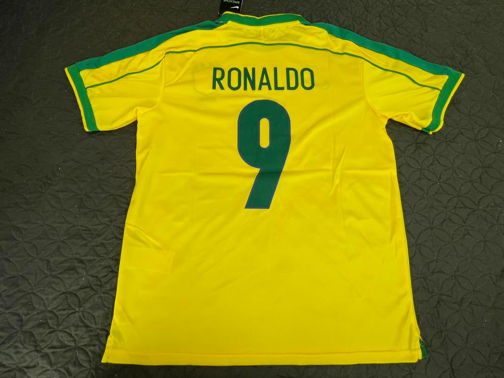 Brazilië 1998 Ronaldo shirt maat XL, Maat XL, Ophalen of Verzenden, Nieuw, Shirt