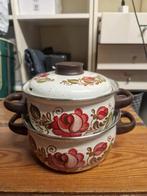 Set van 2 geëmailleerde pannen - 18 en 20 cm, Ophalen, Overige materialen, Pannenset